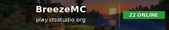 BreezeMC Minecraft server banner