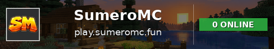 SumeroMC Minecraft server banner