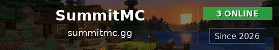 SummitMC Minecraft server banner