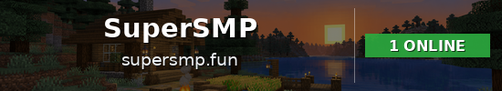 SuperSMP Minecraft server banner