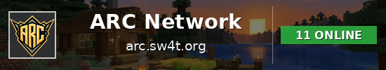 ARC Network Minecraft server banner