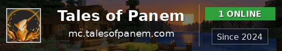 Tales of Panem Minecraft server banner