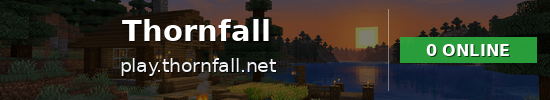 Thornfall Minecraft server banner