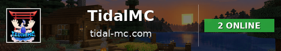 TidalMC Minecraft server banner