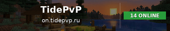 TidePvP Minecraft server banner