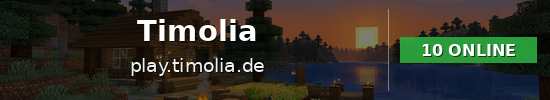 Timolia Minecraft server banner