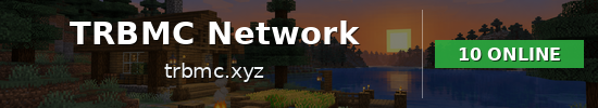 TRBMC Network Minecraft server banner