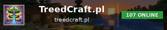 TreedCraft.pl Minecraft server banner