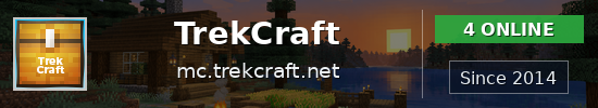 TrekCraft Minecraft server banner