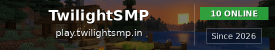 TwilightSMP Minecraft server banner