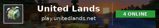 United Lands Minecraft server banner