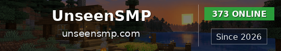 UnseenSMP Minecraft server banner