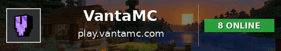 VantaMC Minecraft server banner