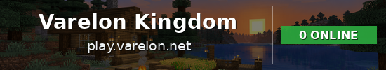 Varelon Kingdom Minecraft server banner