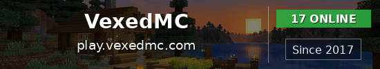 VexedMC Minecraft server banner