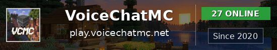 VoiceChatMC Minecraft server banner