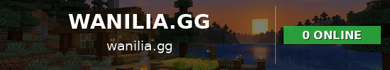 WANILIA.GG Minecraft server banner