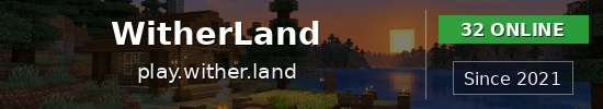 WitherLand Minecraft server banner