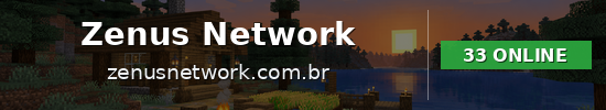 Zenus Network Minecraft server banner