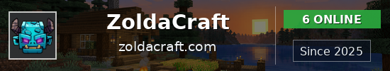 ZoldaCraft Minecraft server banner