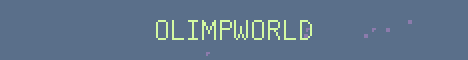 OlimpWorld Minecraft server banner