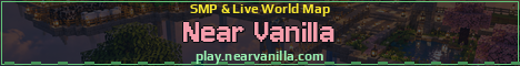 Near Vanilla Minecraft server banner