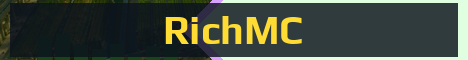 RichMC Minecraft server banner