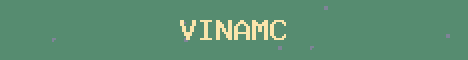 VinaMC Minecraft server banner