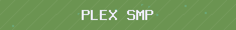 PLEX SMP Minecraft server banner