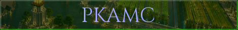 PKAMC Minecraft server banner