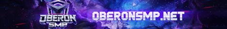 OberonSMP Minecraft server banner