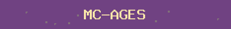 MC-Ages Minecraft server banner