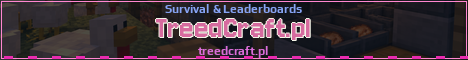TreedCraft.pl Minecraft server banner
