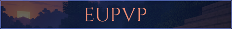EUPVP Minecraft server banner