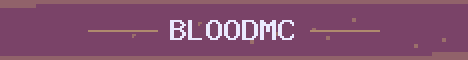 BloodMC Minecraft server banner