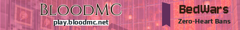 BloodMC Minecraft server banner
