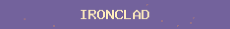 Ironclad Network Minecraft server banner