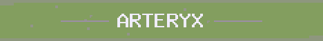ArteryX Minecraft server banner