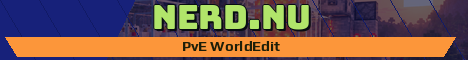 Nerd.nu Minecraft server banner