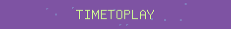 TimeToPlay Minecraft server banner