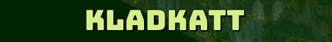 KladKatt Minecraft server banner