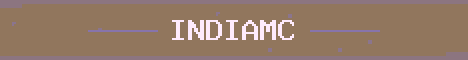 IndiaMC Minecraft server banner