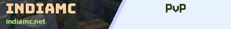 IndiaMC Minecraft server banner