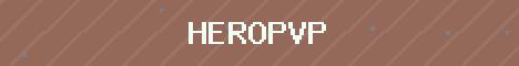 HeroPVP Minecraft server banner