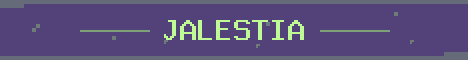 Jalestia Minecraft server banner