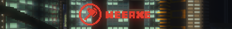 Wee-Axe Minecraft server banner