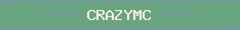 CrazyMC Minecraft server banner