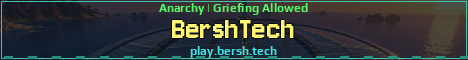 BershTech Minecraft server banner