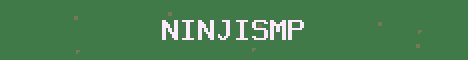 NinjiSMP Minecraft server banner