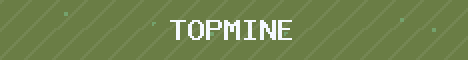 TopMine Minecraft server banner